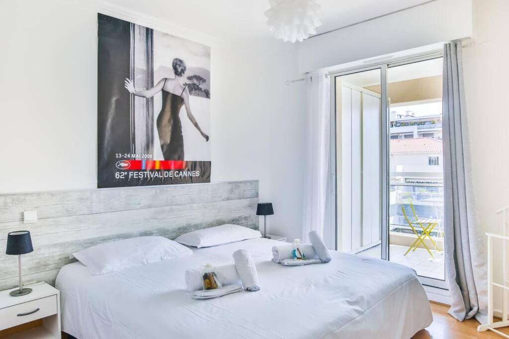 Bright One Bdrm Apartment A/C-Swimming Pool/Congress By Olidesi Cannes Kültér fotó