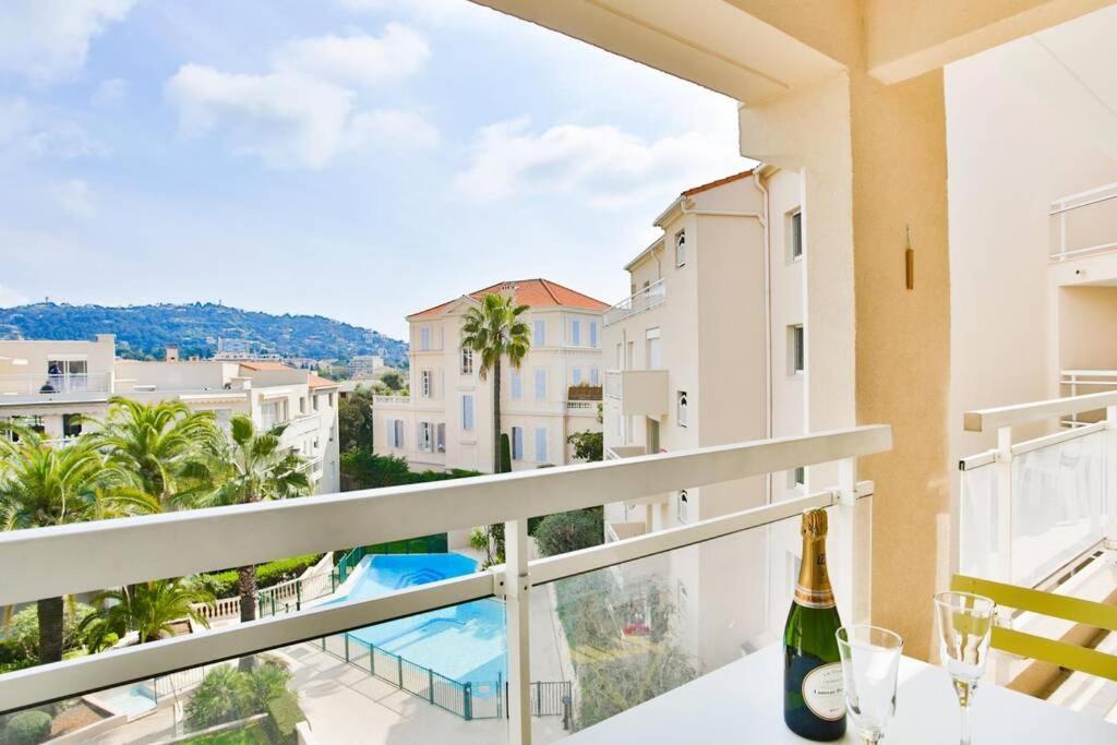 Bright One Bdrm Apartment A/C-Swimming Pool/Congress By Olidesi Cannes Kültér fotó