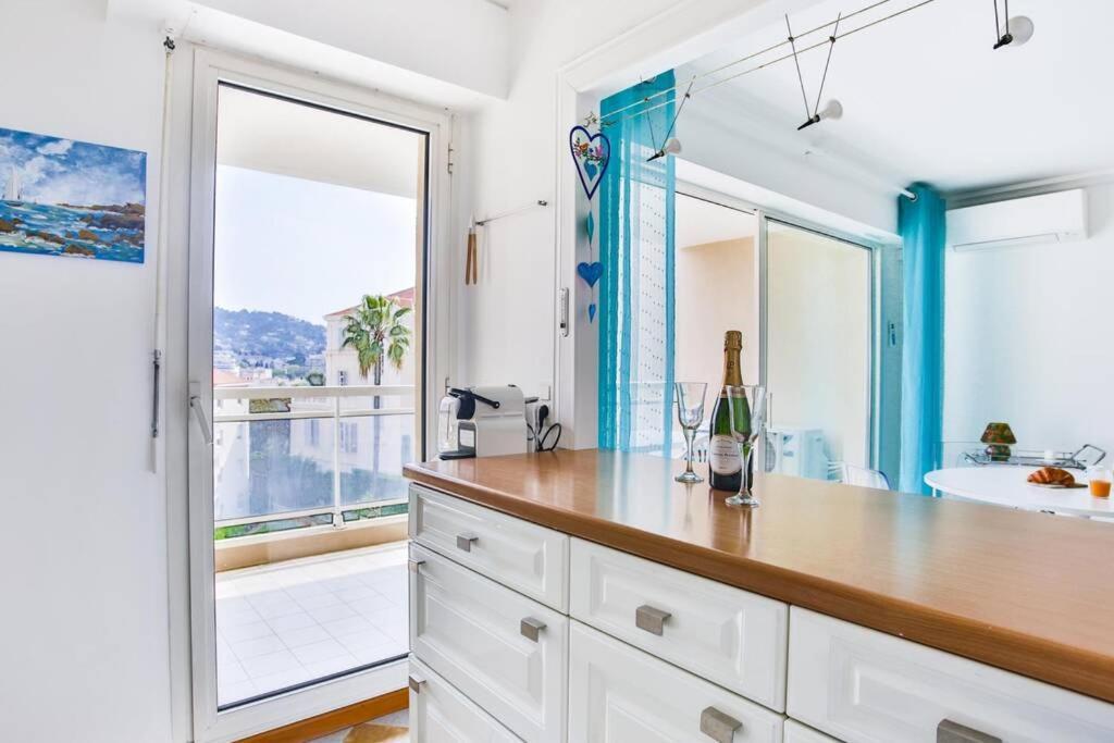 Bright One Bdrm Apartment A/C-Swimming Pool/Congress By Olidesi Cannes Kültér fotó