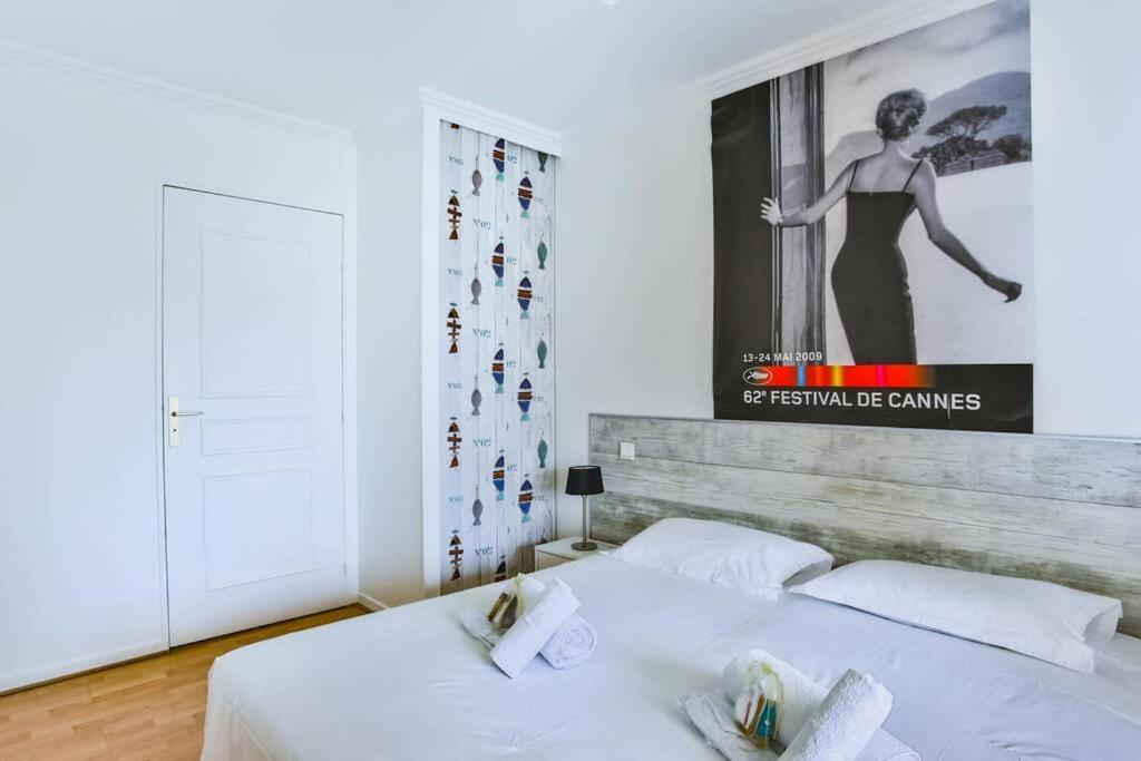 Bright One Bdrm Apartment A/C-Swimming Pool/Congress By Olidesi Cannes Kültér fotó